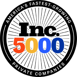 Inc. 5000 Fastest-Growing Private Companies badge